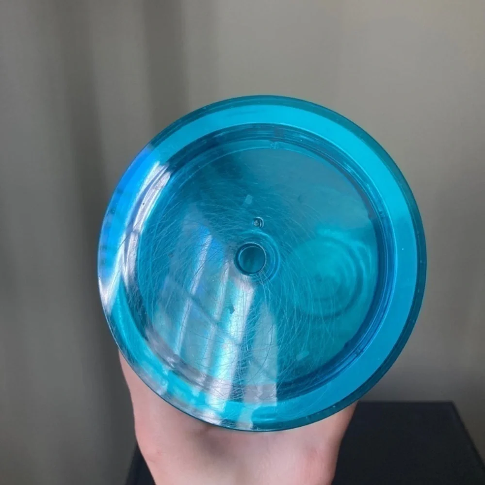 Starbucks | 2015 Turquoise Diamond Metallic Venti 24 oz Tumbler No Straw